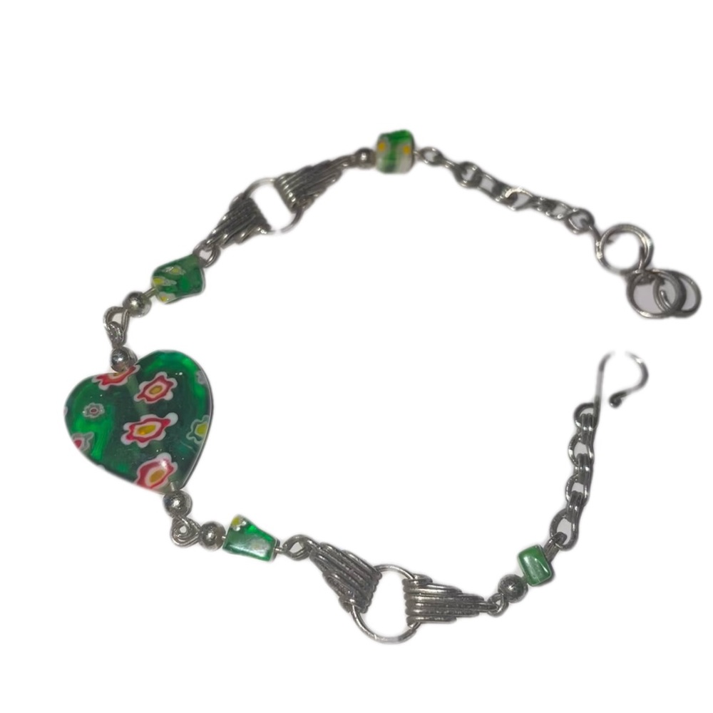 Green Heart Bracelet💚